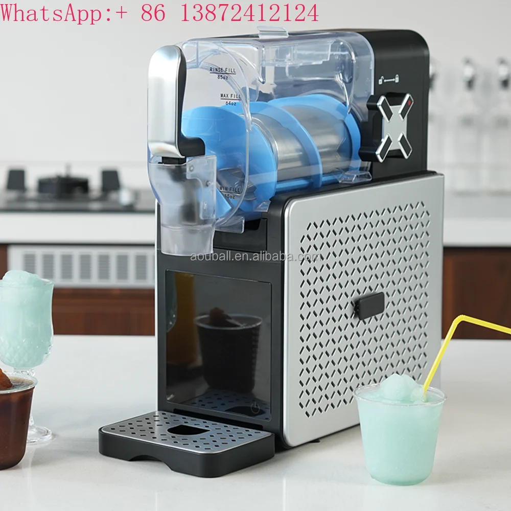 

New 200w Portable Slushy Machine Custom Carbonated Slushie Making Machine