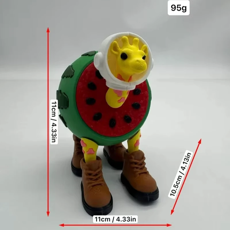 ثلاثية الأبعاد مطبوعة Tingtungung Sahur عمل دمية راقصة الباليه كابوتشينو لاريلي لاريلا بونيكا أمبالابو ديكور المنزل نموذج هدية