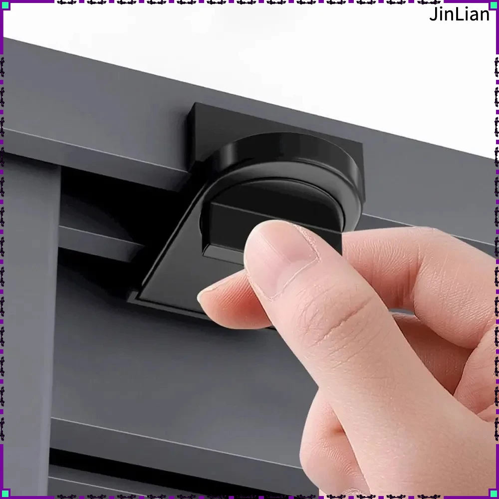 Sliding Sash Stopper Cabinet Lock Straps Door Security Anti-theft Lock Window Sliding Doors Lock Baby Kids Child Safety