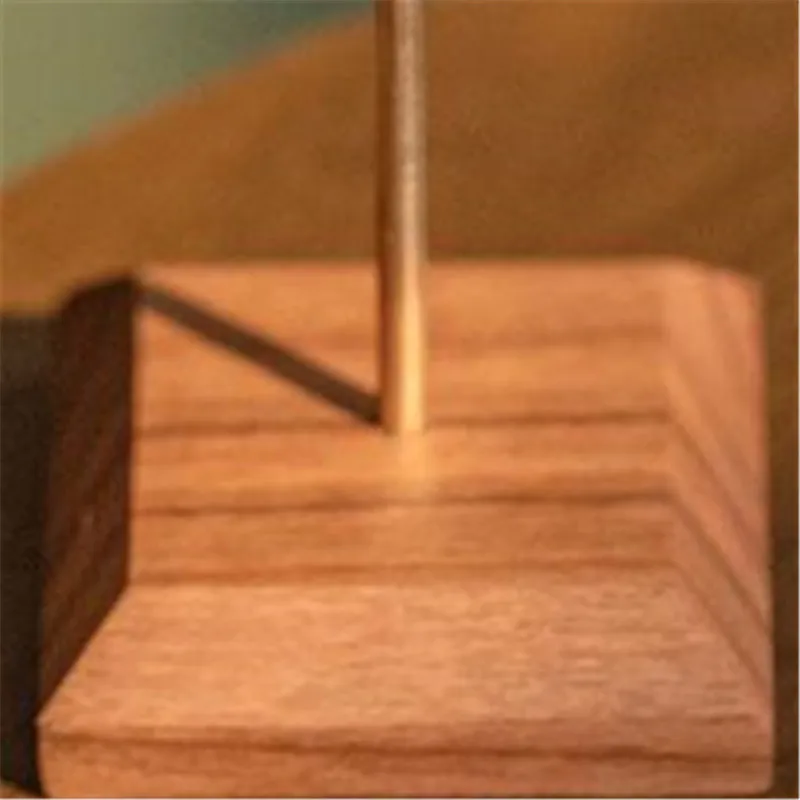 

Hydroponic Plant Flower Arranger Home Desktop Ornament Creative Wooden Vase with Test Tube Holder Transparent Glass