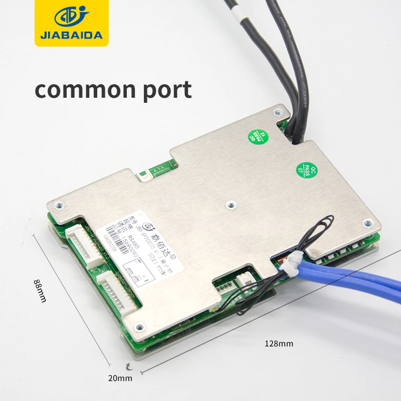 JBD Lifepo4 Bms 48V 16S 17S 20S 60V bateria litowa Balance Board 30A 40A 50A 60A BMS Bluetooth z Uart RS485 komunikacji