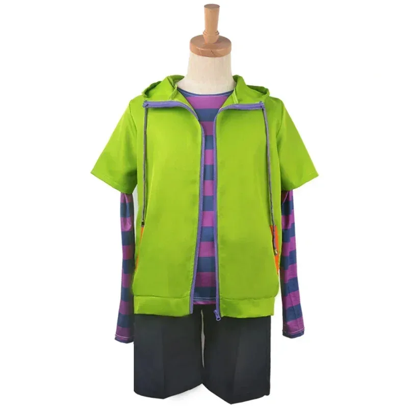 2025 novo anime chinen miya traje sk8 o infinito cosplay uniforme esporte roupa com capuz cauda luvas peruca dia das bruxas ☆ ★ ee ☆ ★