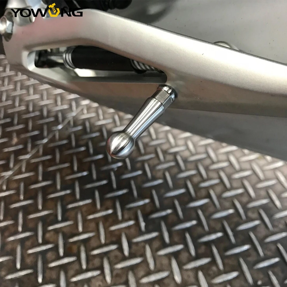 

Motorcycle Modification For Ducati Panigale V4 Streetfighter V4 SF Titanium Lengthen Kick Stand Pivot Screw Peg Stand Protect