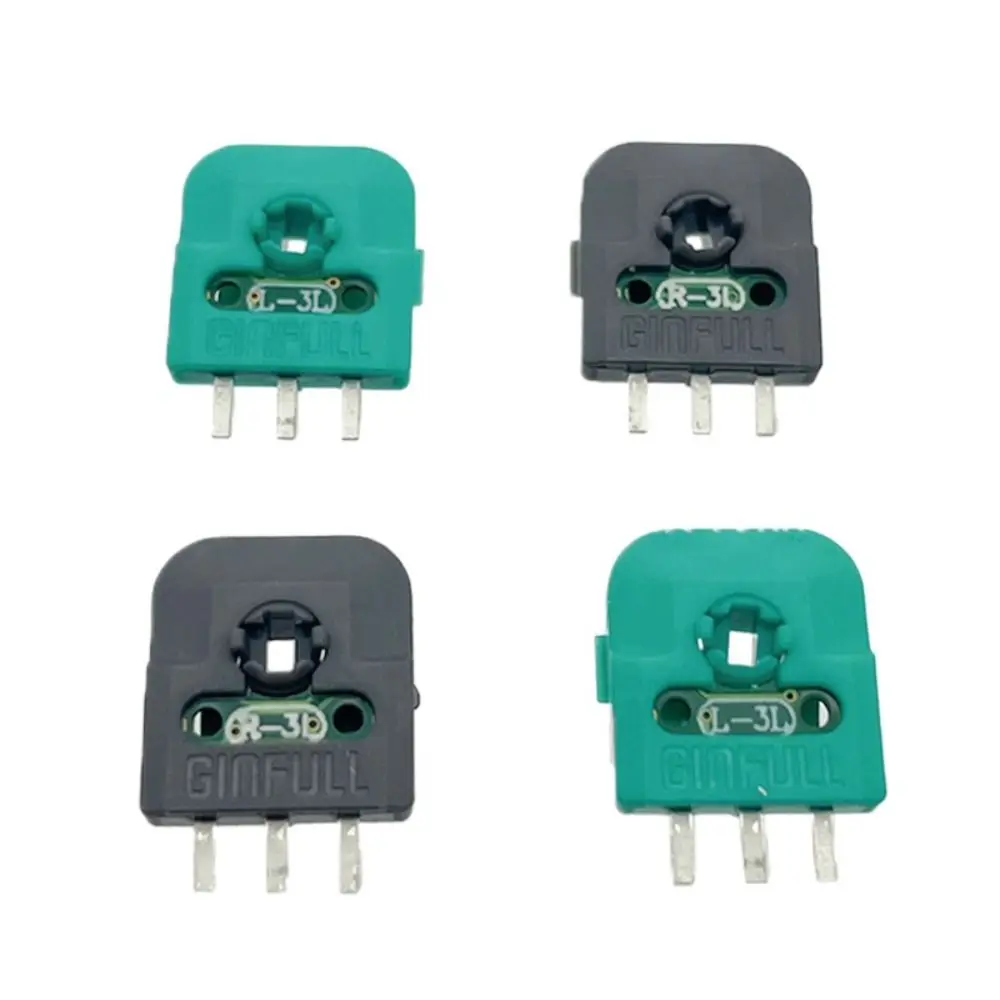 1 Pair Hall Effect Sensor Module 3D Analog Micro Joysticks Potentiometer Axis Resistor for PS5/PS4/Switch/Pro/Xbox One