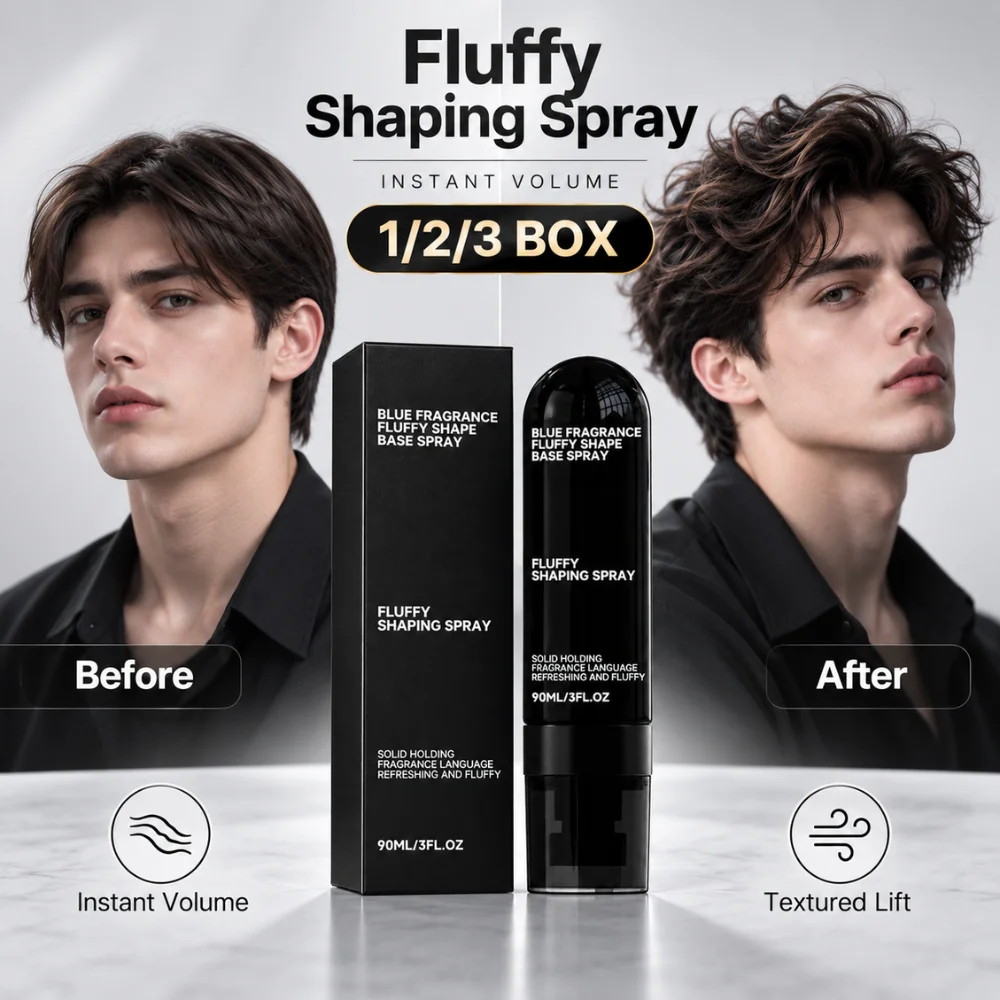 Hair Volume Spray 100ml Lightweight Fluffy Shaping Mist Long Lasting Hold Root Lift Texturizing Non Greasy Unisex Styling Spray