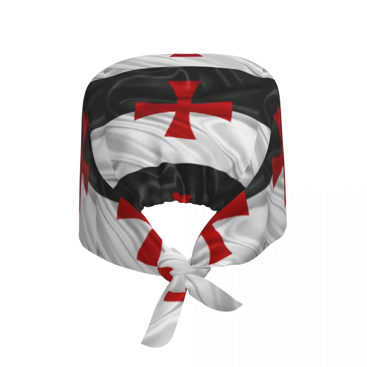 Flag Of Knights Templar Working Cap Surgical Hats Women Men Medieval Crusades Cross Operating Room Cap Nursing Cap Lab Works Hat