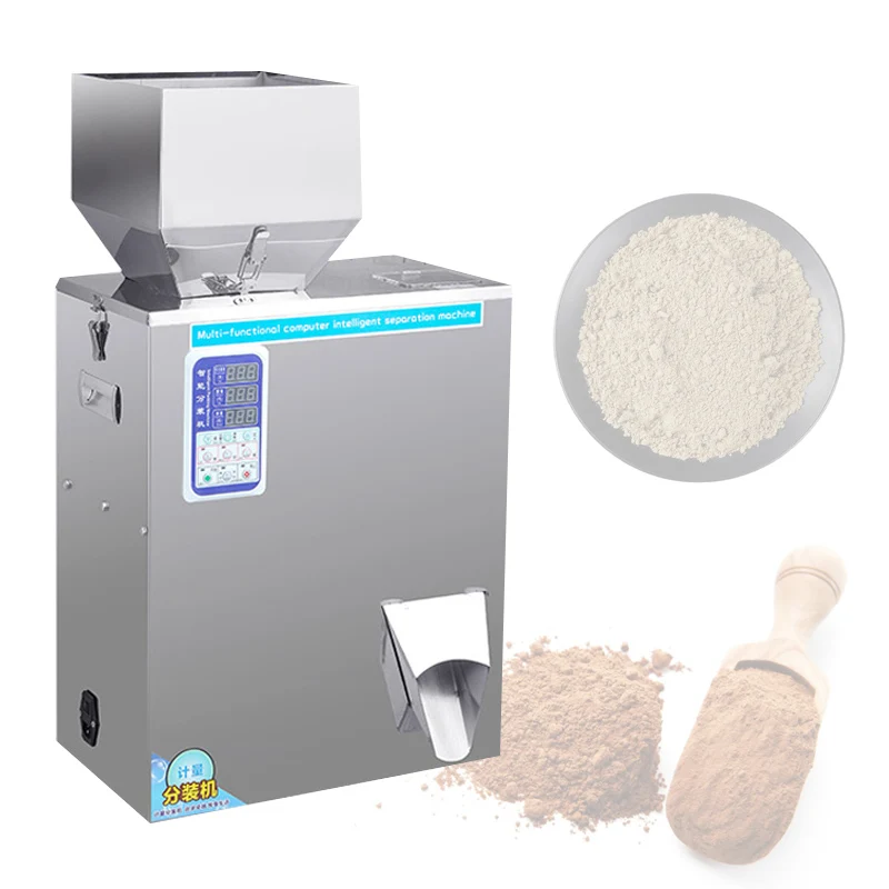 

110V 220V Vibration Filling Machine Tea Leaf Grain Medicine Packing Machine