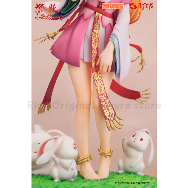 สินค้าคงคลังต้นฉบับ ACTOYS Fox Spirit Matchmaker Tu Shan Susu Sweet Meet Ver. ของเล่นเครื่องประดับอะนิเมะตุ๊กตาตัวเลข