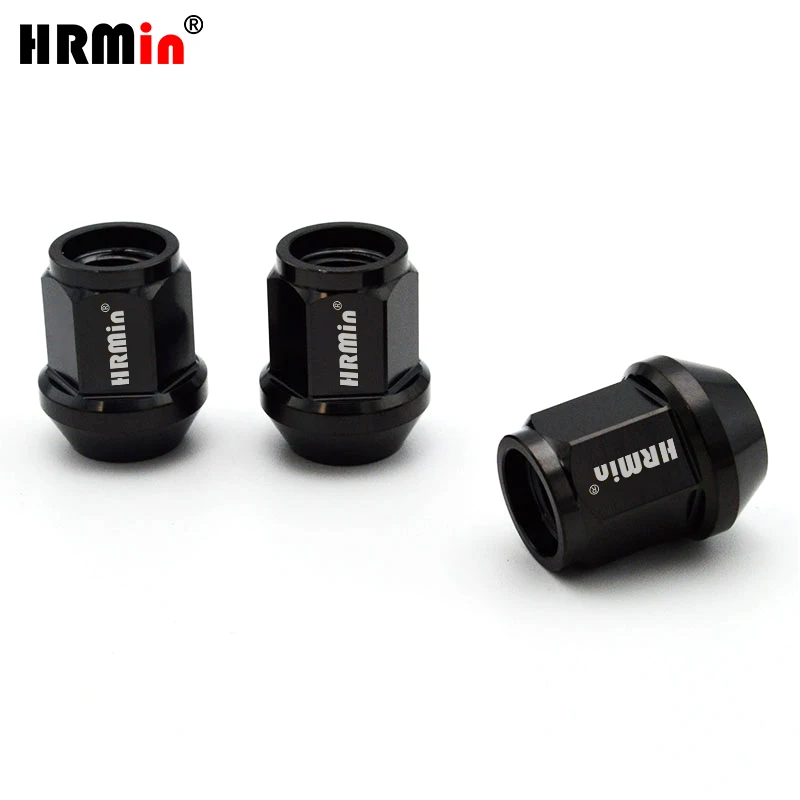 

HRMin Factory 10.9 grade Gr.5 titanium cone seat wheel lug nut titanium nut titanium screw 16ps/24ps M12*1.5/M12*1.25mm