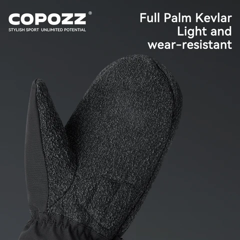 COPOZZ утепленные лыжные перчатки 3M Thinsulate