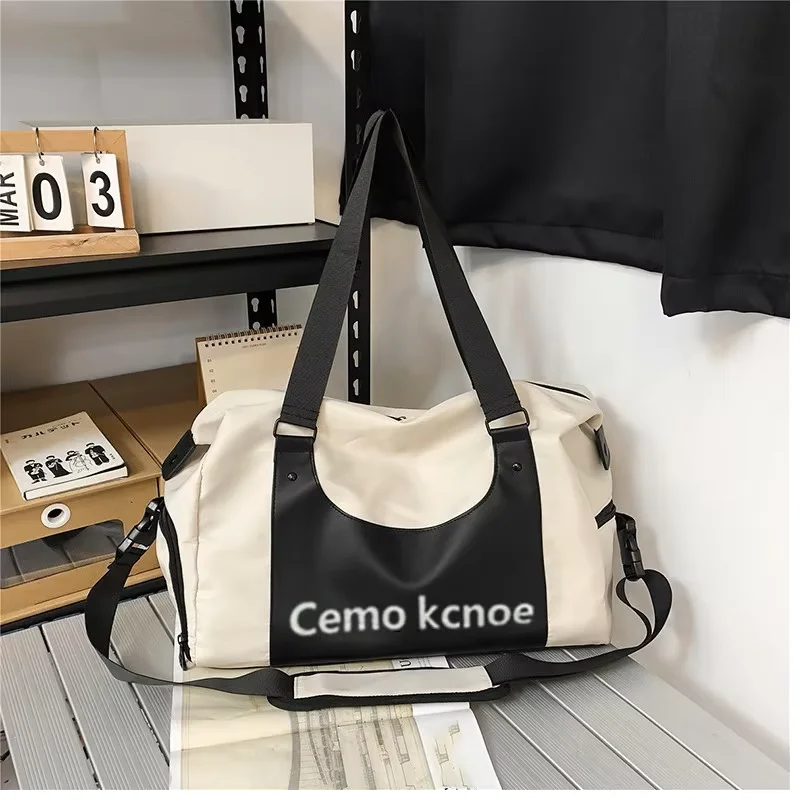 Summer New Oxford Cloth Dry and Wet Separation Large Capacity Fitness Swimming Bag Training Sports Handbag Travel Duffel Bag