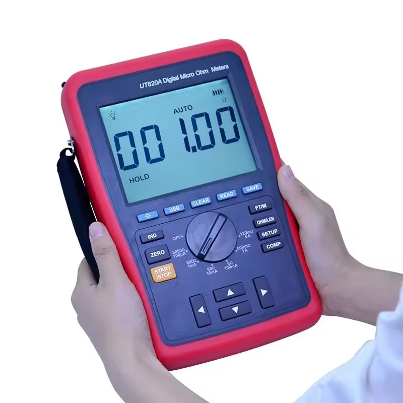 

UNI-T UT620A 60000 Count Digital Ohmmeter Resistance meter DC low resistance tester