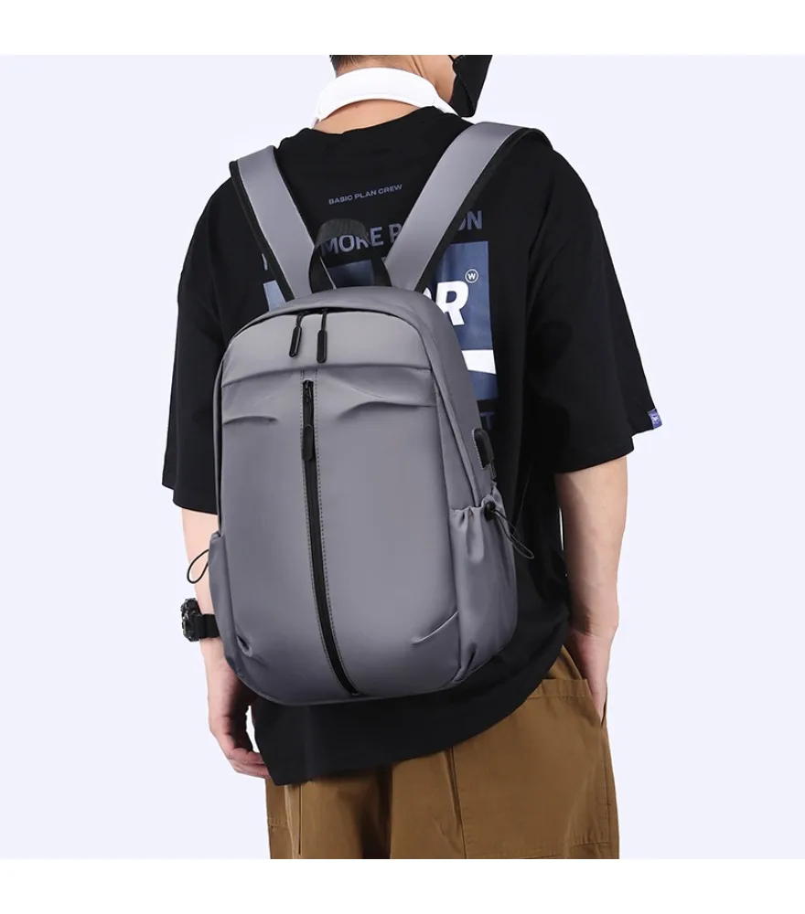 School bag fashionable and simple commuter light computer bag spot male Korean version trendy college student