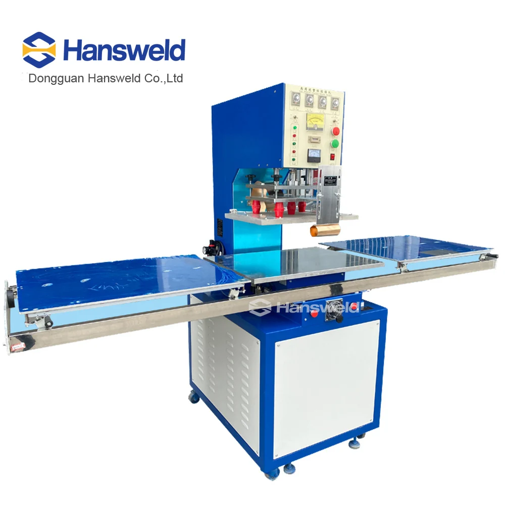 Factory Directly Sales HF Embossing Machine for Embossing Leather logo Multi Function  Pvc Welding Machine