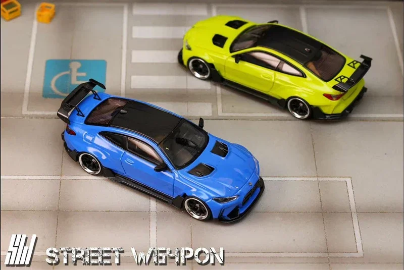 Modele samochodów odlewanych ciśnieniowo SW 1:64 G82 M4