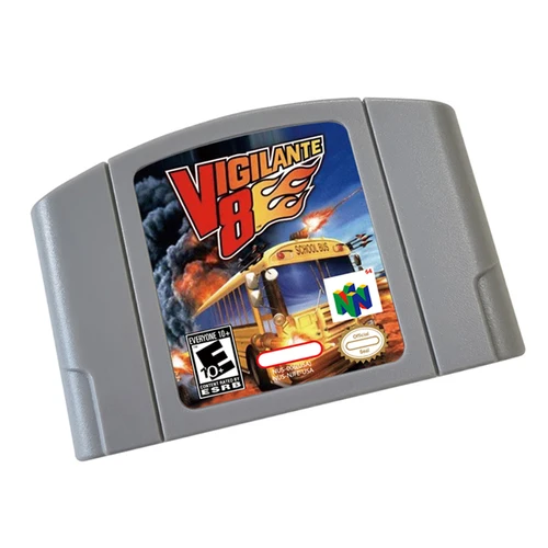 Cartucho de videojuego VIGILANTE de 8 64 bits para consola de juegos versión EE. UU. Y UE