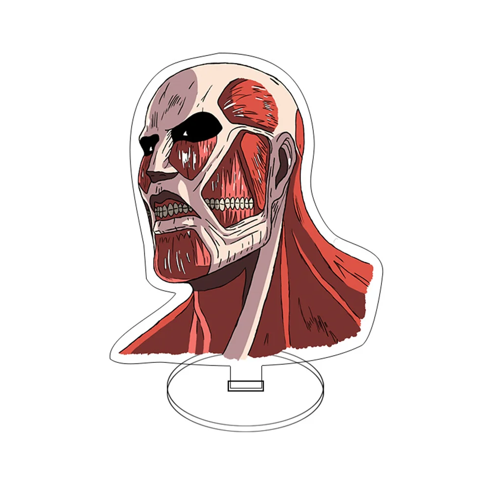 Charm Anime Fans Gifts HD Figure Attack on Titan Alan Yeager Hanji Zoe Acrylic Stand Model Desktop Decoration Series 15cm view 4