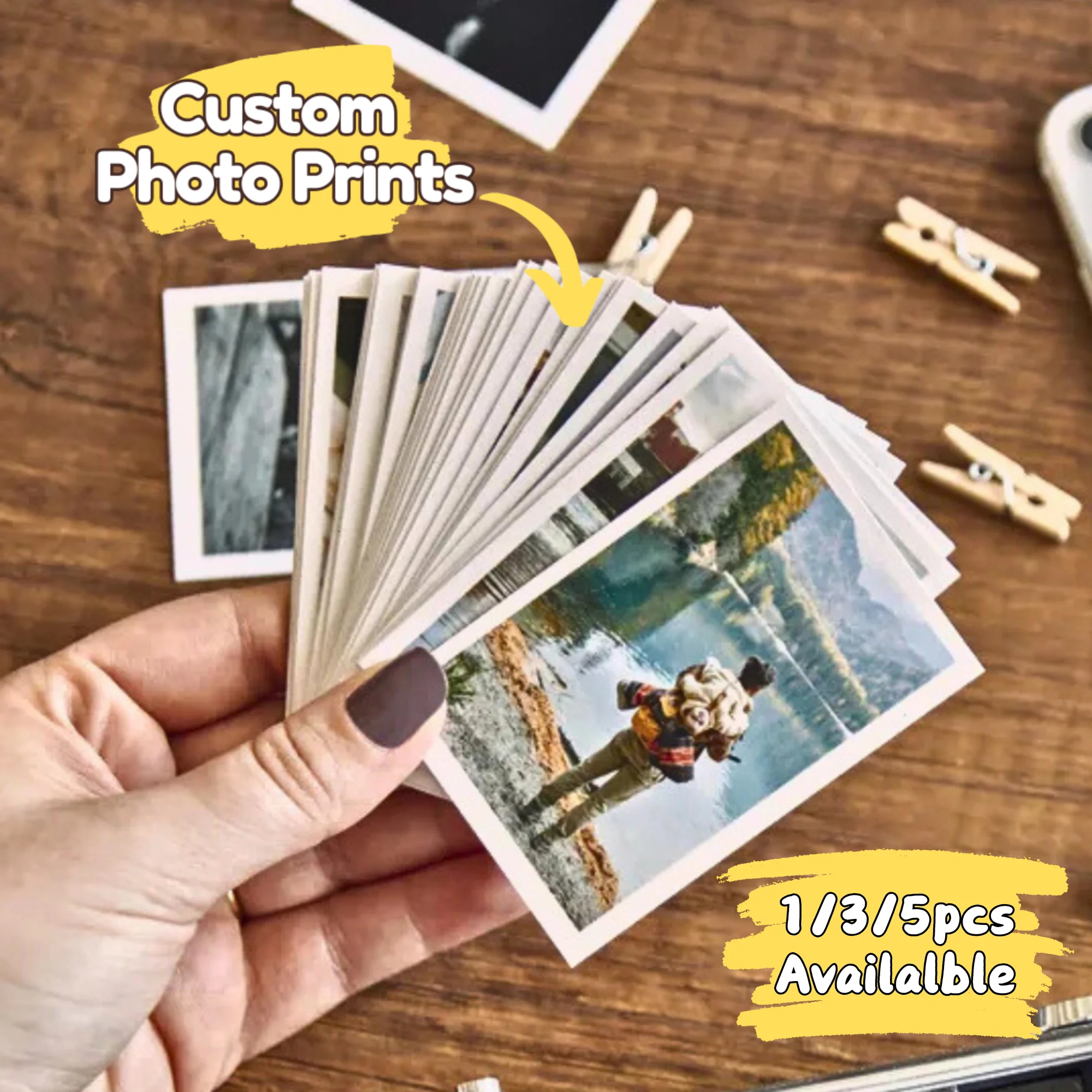 Personalized Couple Photo Prints - Custom Anniversary Valentine's Day Gifts for Him/Her.Christmas Decorations, Party Decorations