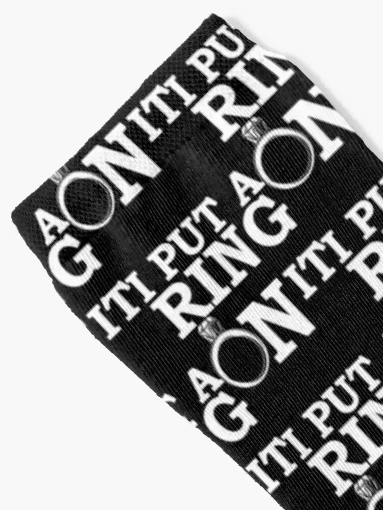 I Put A Ring On It Socks Heating sock golf anti slip football cotton Socks For Women Men's