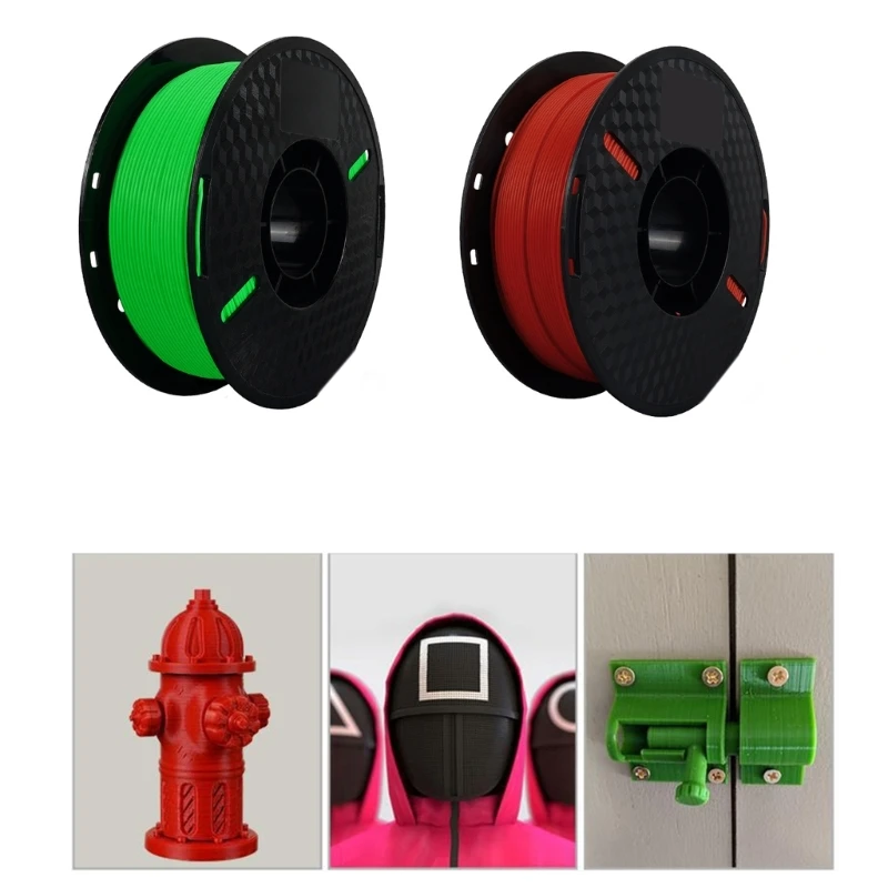 3D Printer Filament 1KG/Roll Smooth Printing 3D Pen Filling Filament PLA+ 1.75mm C1FD