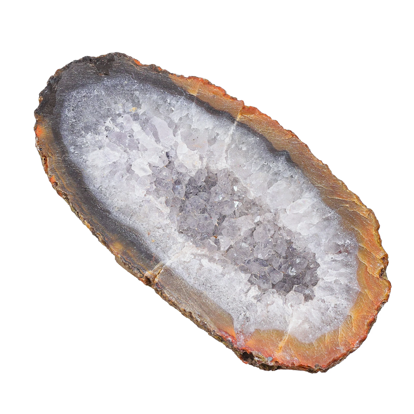 TUMBEELLUWA 101-200g Irregular Agate Geode Mineral Natural Quartz Crystal Cluster Collection Specimen For Home Decor