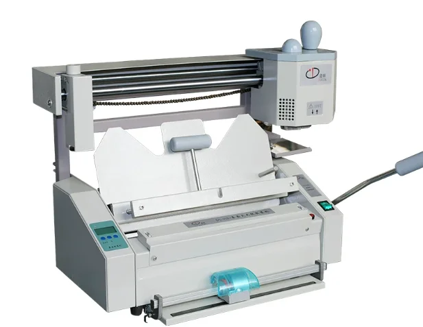 DC-30+ Wireless Binding Machine with Pressing Function for Desktop A4 Wireless Bid Document Binding Machine