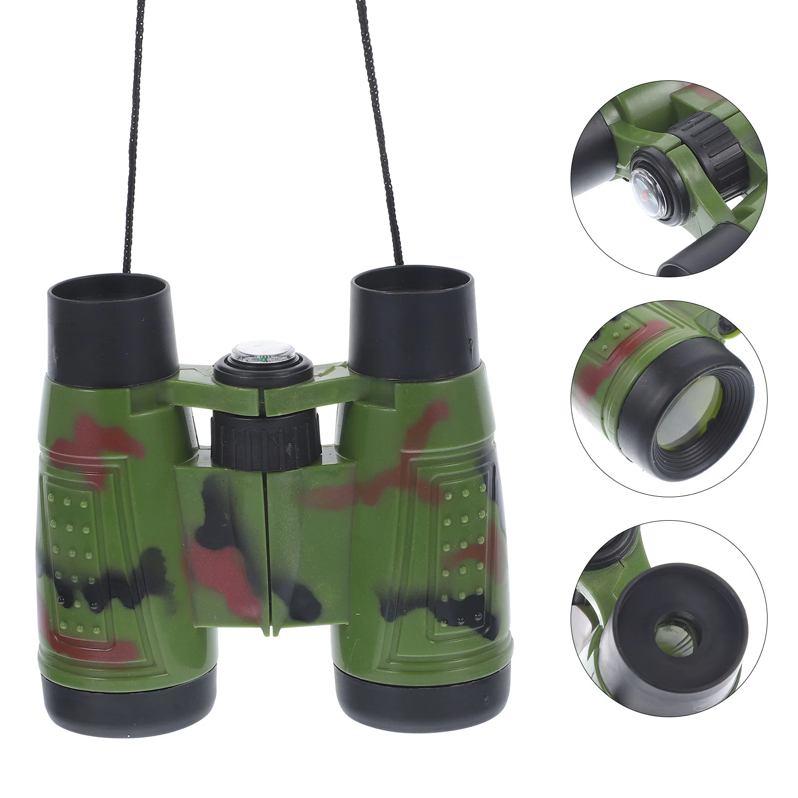 2 Pcs for Adults Telescope Multi-function Kids Camping Plaything Toy Funny Small Camouflage Child