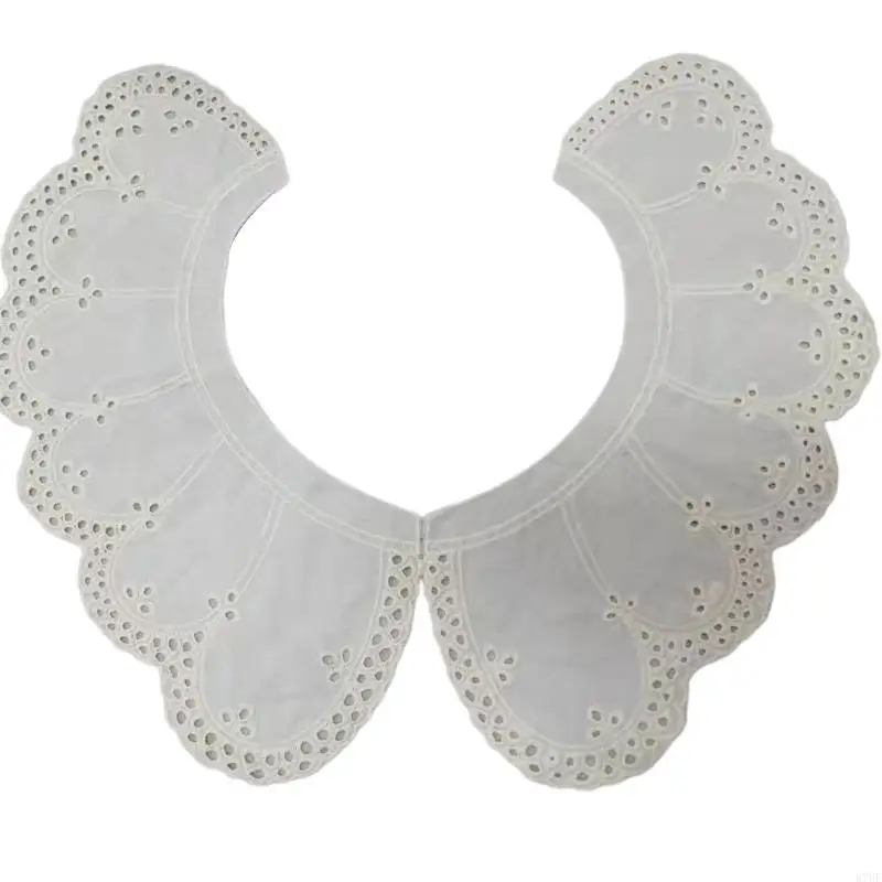 R7UF KIDS COLLAR FALSE HOLLOW OUT TRIM DETACHINGE EMBROIDERY NOGRLINE