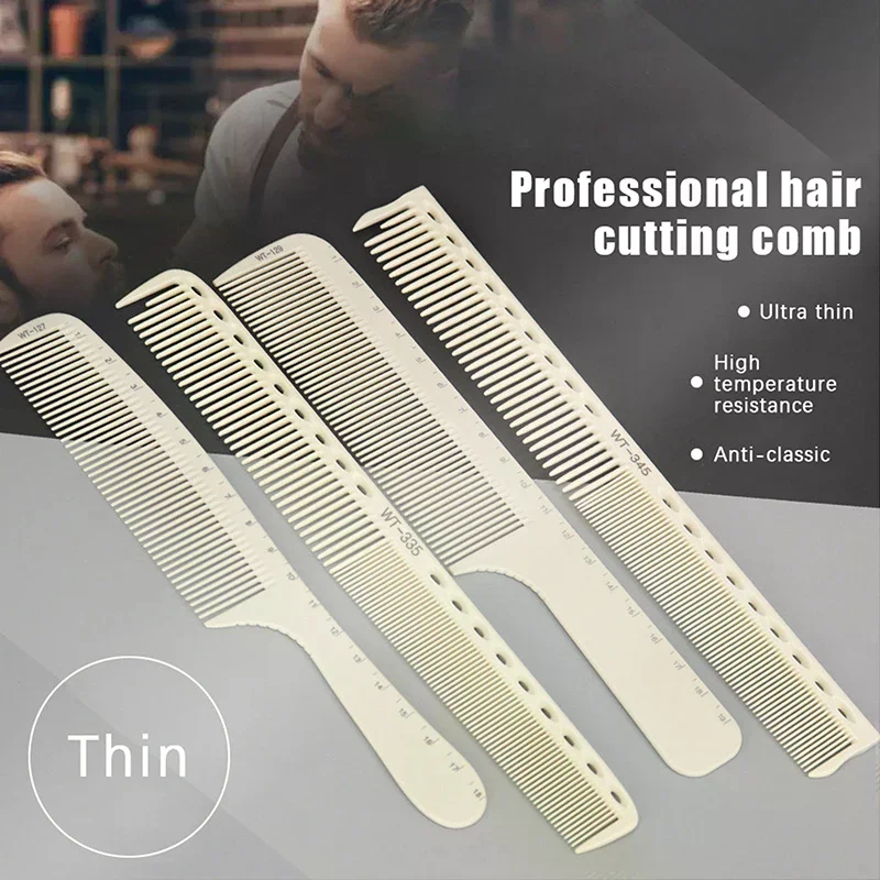 

1 шт., парикмахерская расческа, пластиковая шкала, лазерная линейка, расческа для волос, профессиональная парикмахерская расческа, щетки, салонная стрижка, инструмент для укладки волос
