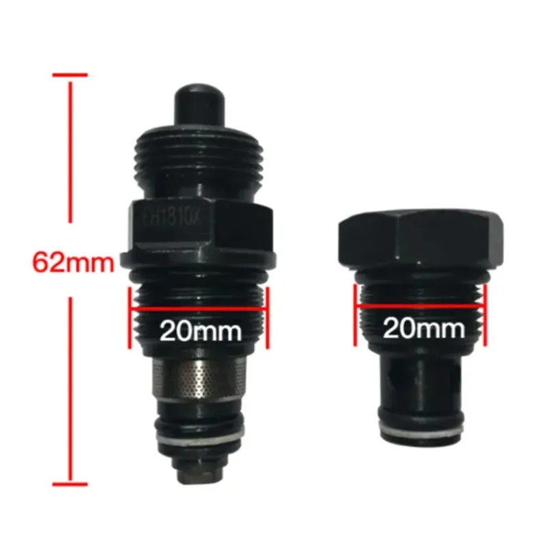 Car Lift Dedicated Pressure Relief Valve Check Valve Oil Return Valve Drop Valve Hand Pressure Valve Original Factory Part 1set