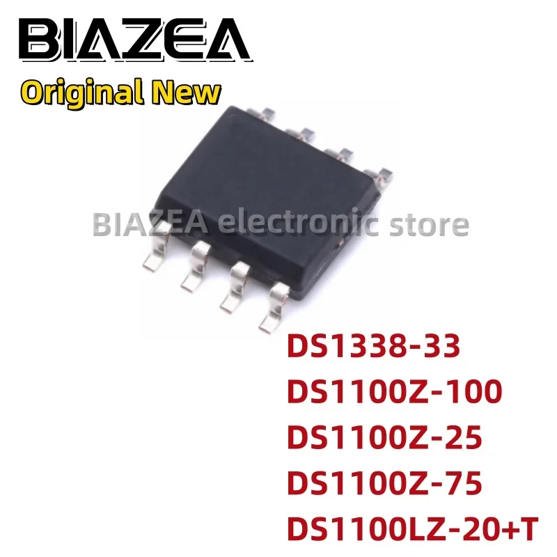 1piece DS1338-33 DS1100Z-100 DS1100Z-25 DS1100Z-75 DS1100LZ-20+T SOP8 Chipset