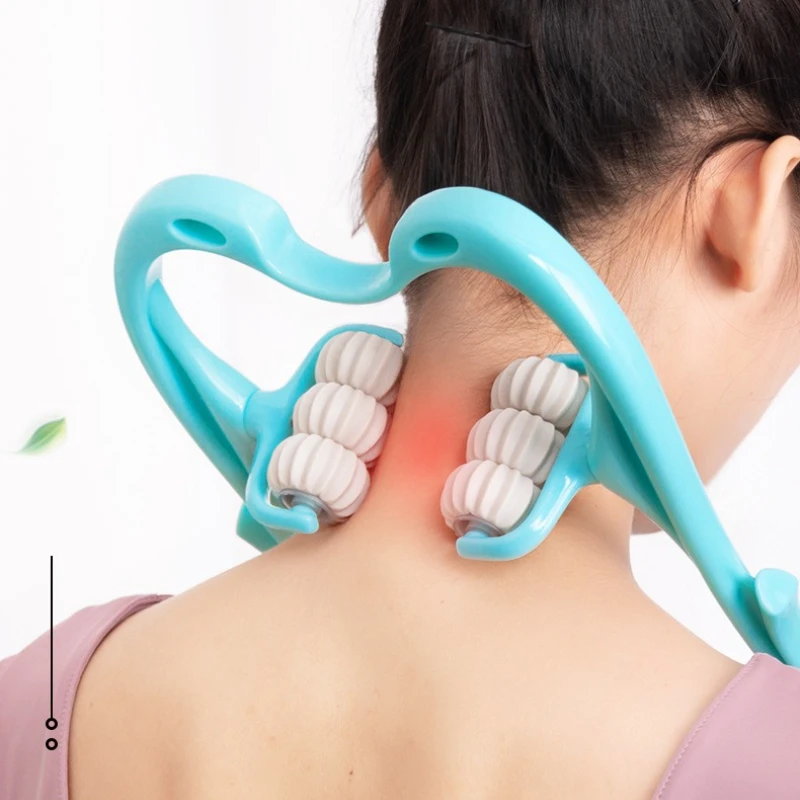 

Manual Cervical Massager Neck Massager Home Kneading and Dredging Neck Clamping Device for Home Use