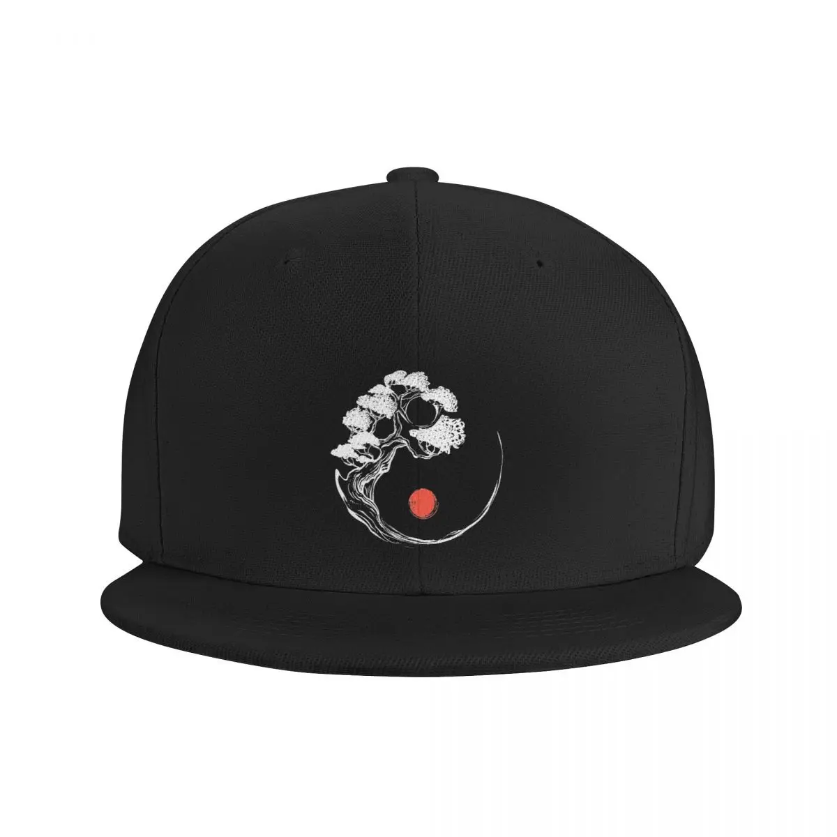 Bonsai Tree Yin Yang Namaste Baseball Hats Dad Yoga & Meditation Lifestyle Snap Backpack Hat Hip-Hop Adjustable Cap Outdoor