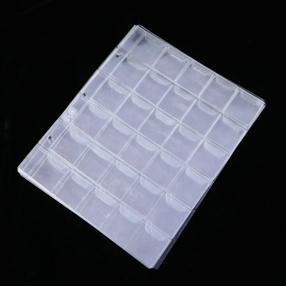 

10pcs Booklet Inner Pages Minimalist Design for Coin Collecting Storage Holders Albums Loose Leaf Collectors Gift Coin Storage