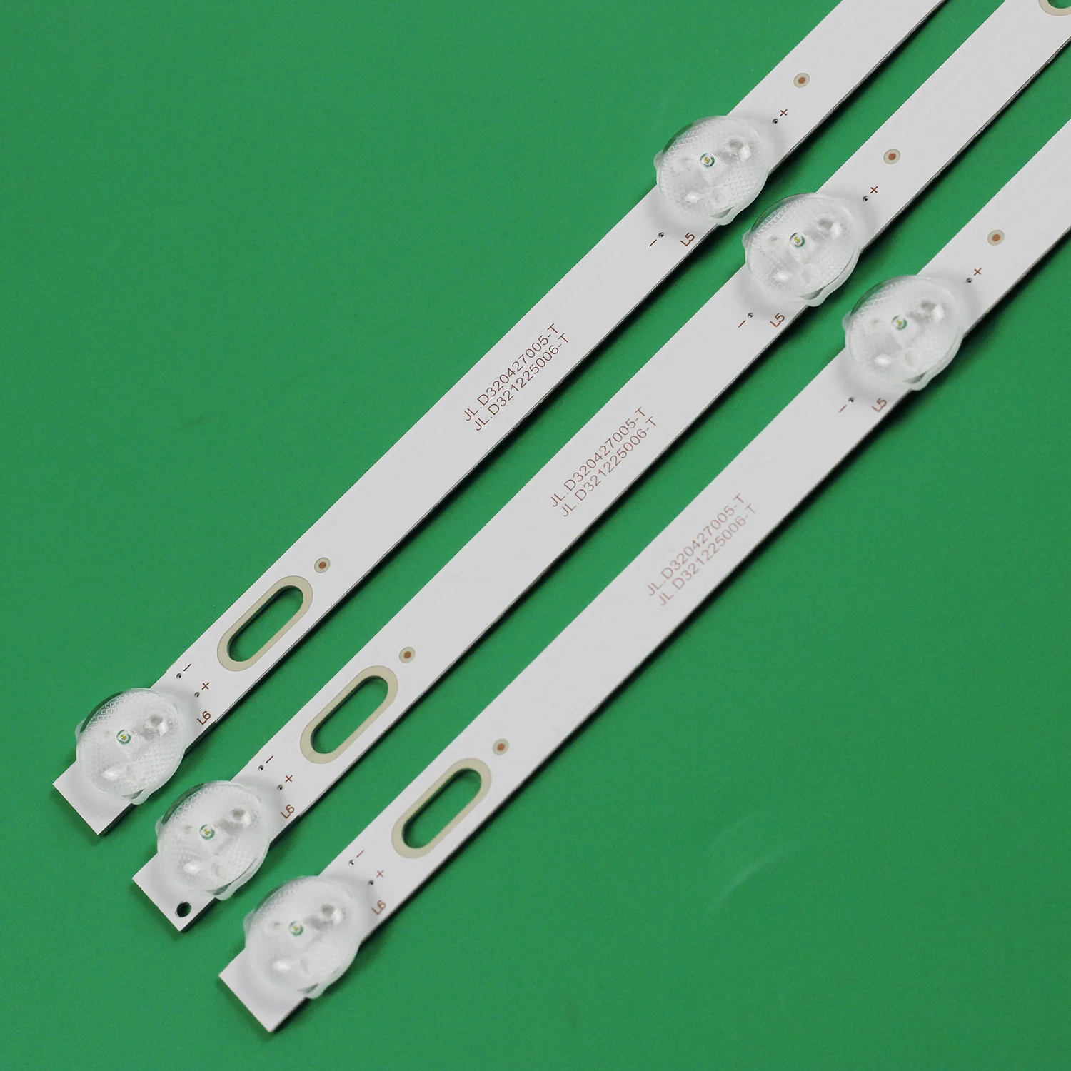 3 teil/satz LED-Hintergrund beleuchtung Streifen s412l32h 32l 301 c18 HV320WHB-N80 JL.D321225006-T JL.D320427005-T dled32slt 3x6 0005