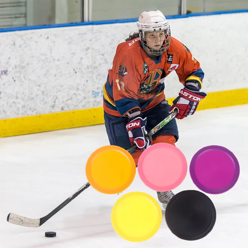 

8Pcs 64mm ABS Air Hockey Pucks Air Hockey Children Table Mini Ice Hockey Piece Entertainment Accessories Ball Sport Tools