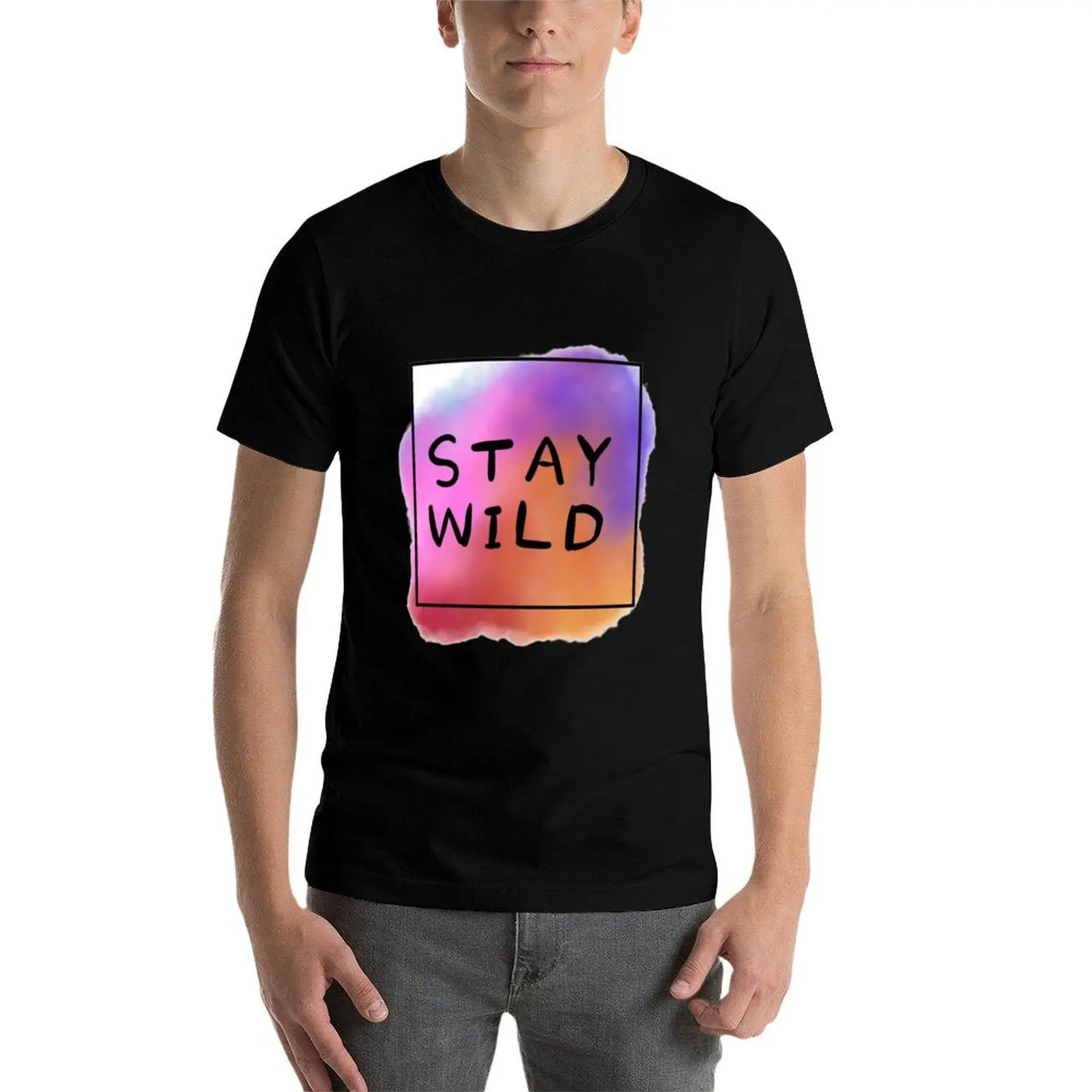 

Stay Wild Ben Azelart T-Shirt t shirt man luxury t shirt man cotton man t shirt luxury T-Shirt