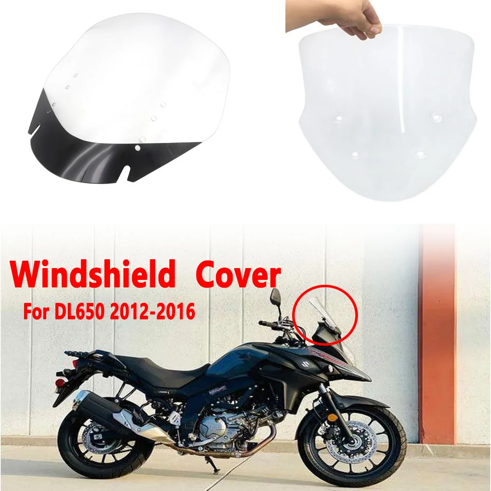 DL650 DL1000 Motorcycle Windscreen Windshield High Quality For Suzuki Vstrom V-strom DL 650 DL-1000 2004-2011 2010 2009 2008