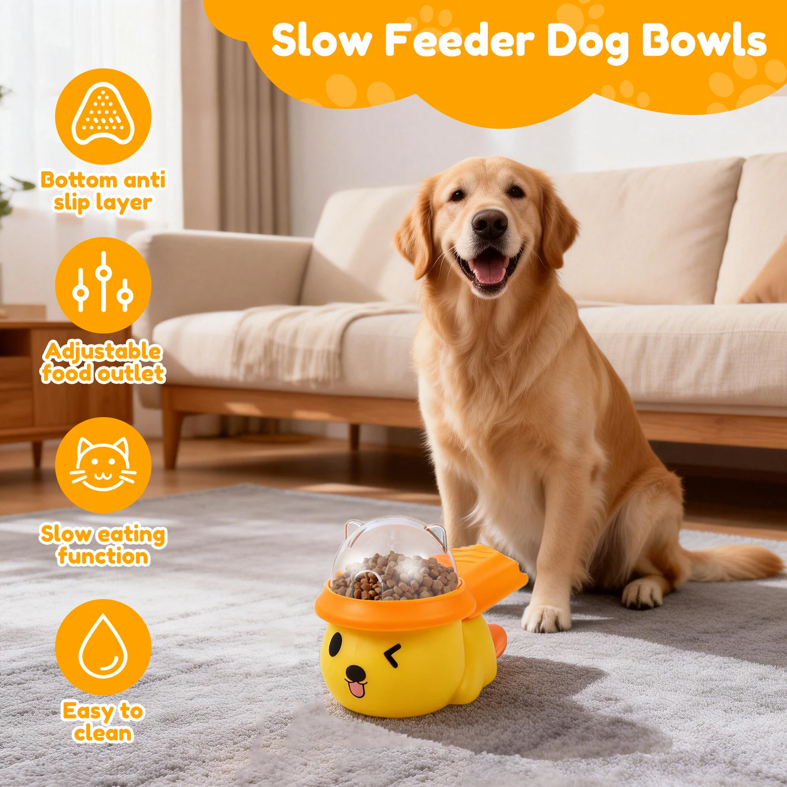 Mainan Dispenser Makanan Anjin - Dog Treat Puzzle Toy ulasan dan harga