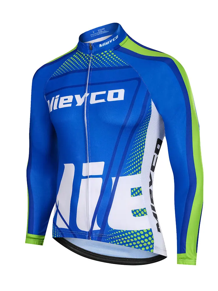

Mieyco велосипедный трикотаж с длинными рукавами для мужчин, рубашка для гонок на велосипеде Pro Team, топы для езды на велосипеде, одежда Mtb, дышащая
