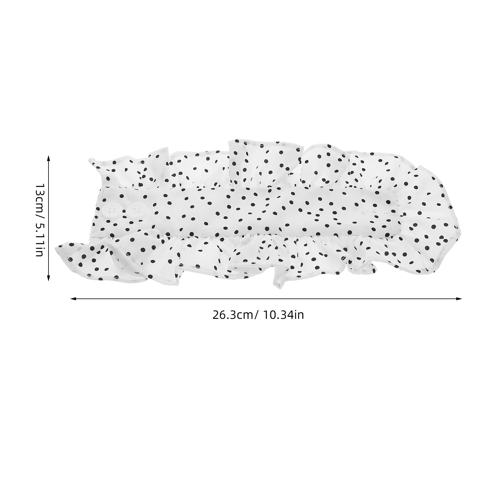 Рисунок 2 - 1 пара манжет на запястьях с рюшами