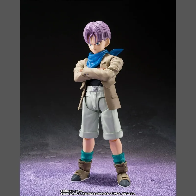 

В наличии: Фигурка Bandai Dragon Ball GT S.H.Figuarts TRUNKS, коллекционная модель аниме-персонажа, игрушка-подарок с множеством аксессуаров