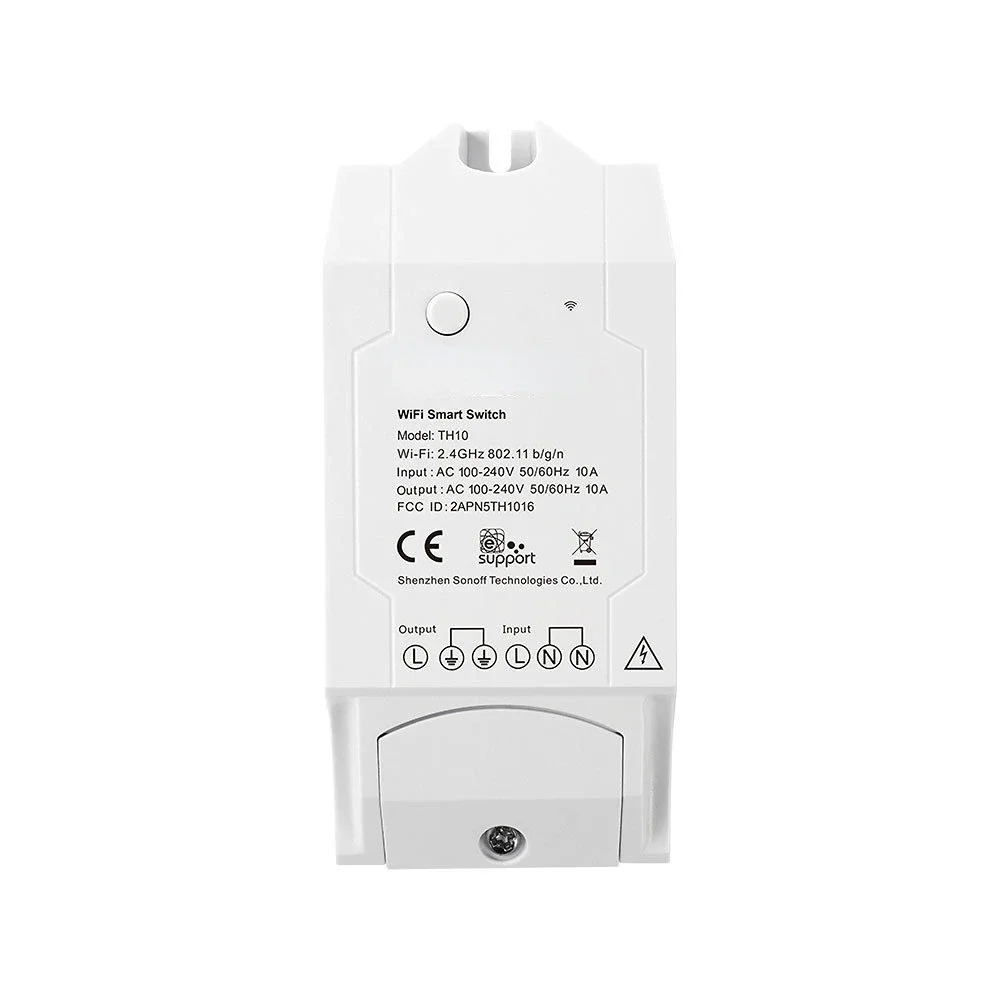 

TH10 mobile phone smart temperature control timing thermostat temperature and humidity controller humidifier freezer 5pcs