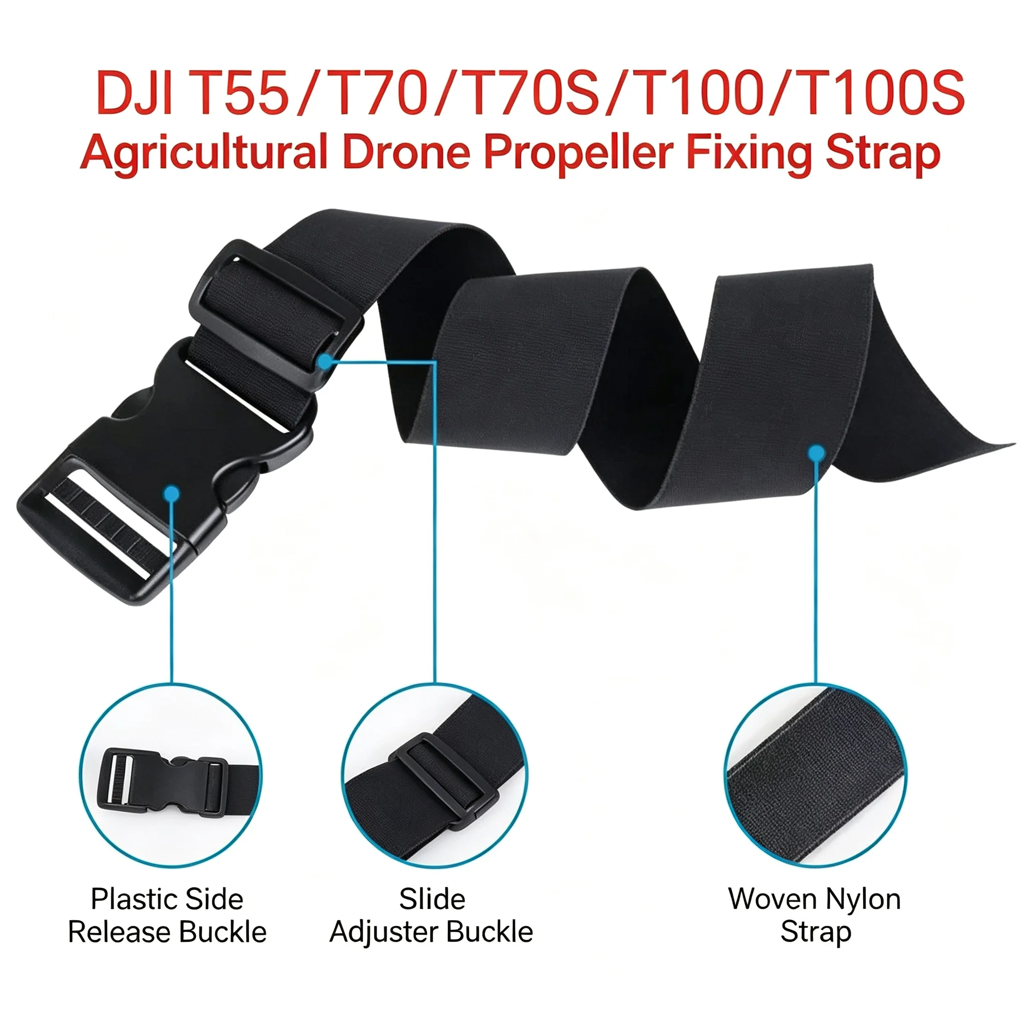 2PCS P200/P120/P150PRO T100S/T - Drone Battery Strap review and price