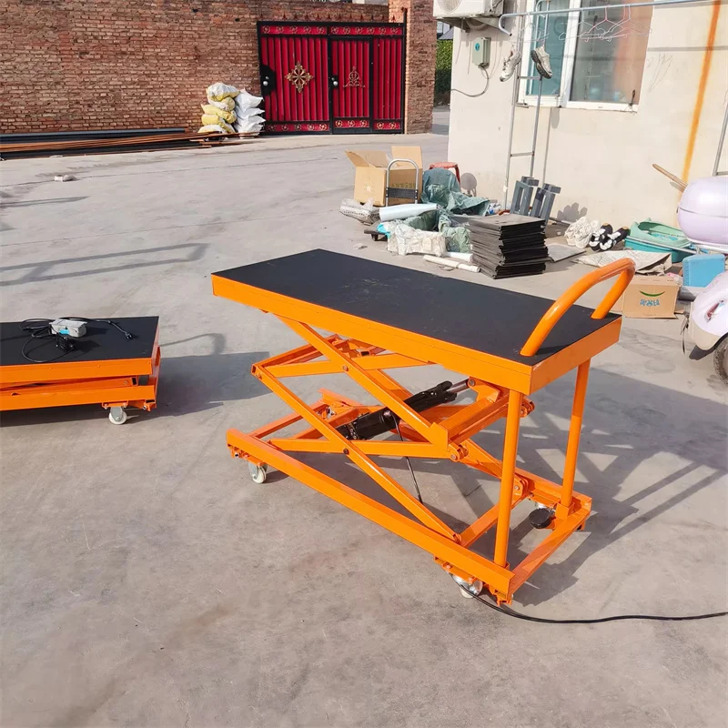 Flexible electric stool hydraulic platform scissor table