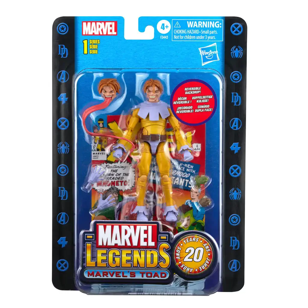 

Marvel Legends 20th Anniversary Series Toad 6" Action Figure