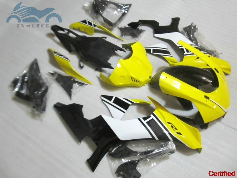 

Новый комплект обтекателей, подходящий для YAMAHA R1 2015 2016 2017 2018 YZFR1 15-18, комплекты обтекателей из АБС-пластика послепродажного обслуживания, желтый, белый AD20