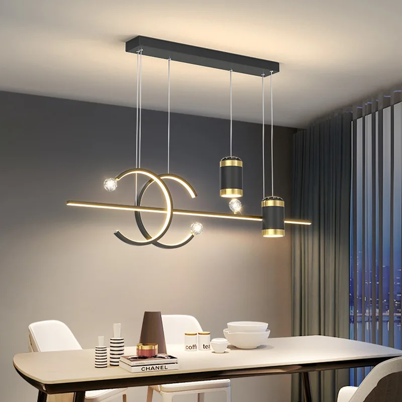 TEMOU-Lampe LED Suspendue au Design Nordique Moderne et Créatif, Projection de Ciel Étoilé, Luminaire Décoratif d'Nik, Idéal pour une Salle à Manger