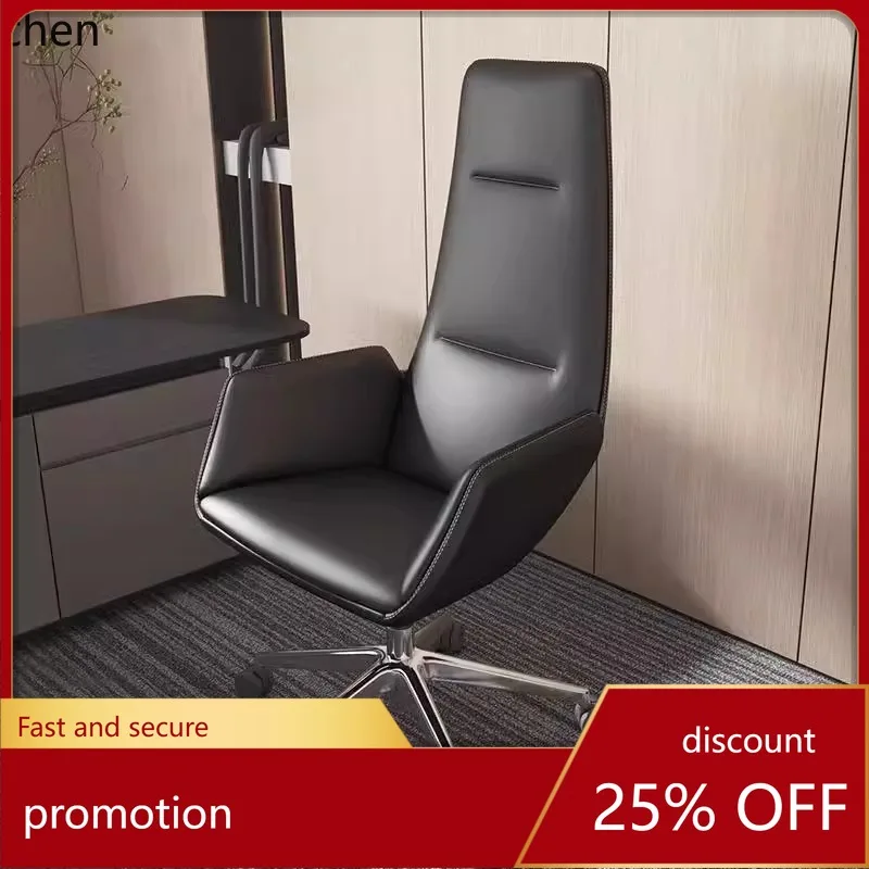 

YFY Office Chair Simple Comfortable Long Sitting Computer Chair Business Manager Chair