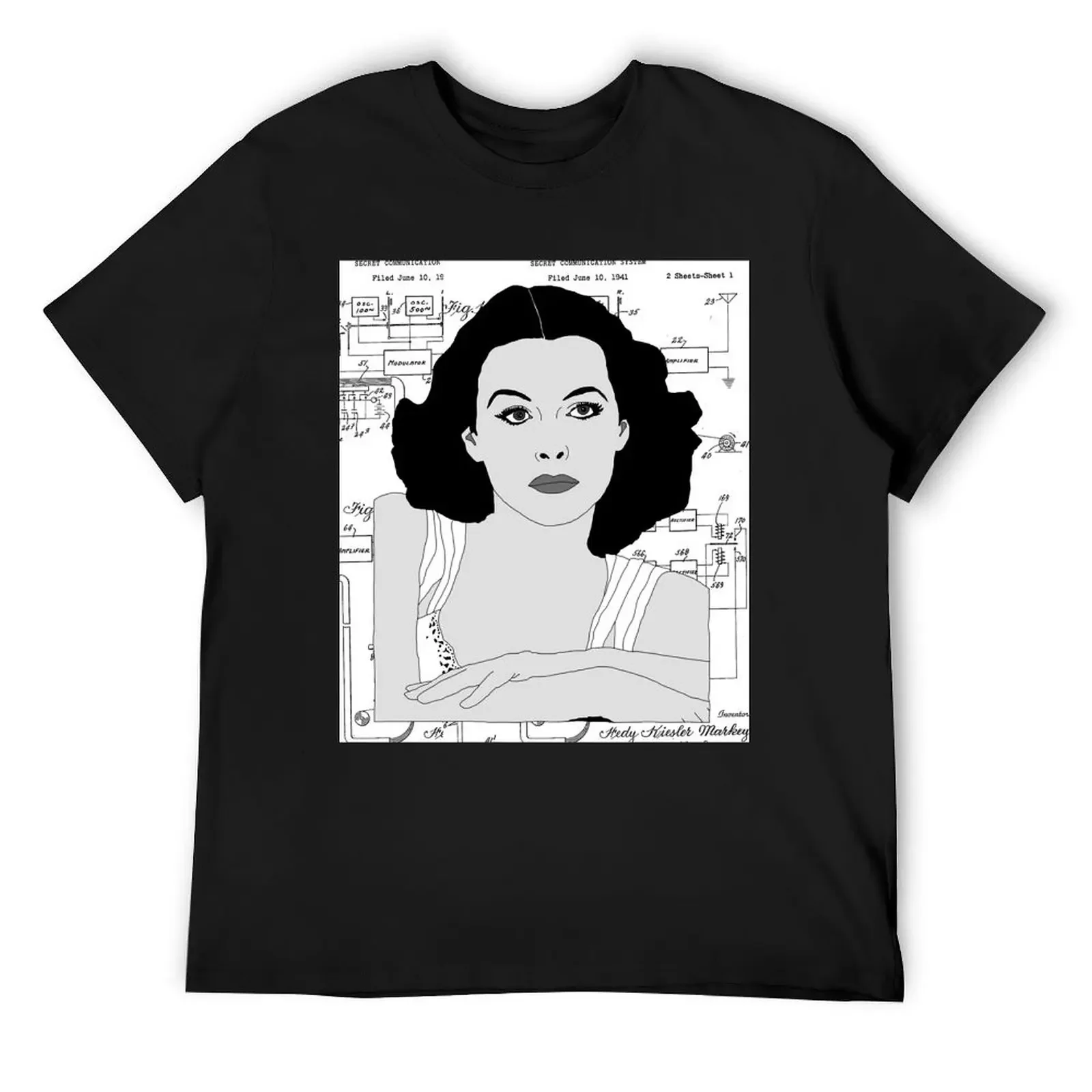 Hedy Lamarr T-Shirt cheap stuff oversized outfits for men